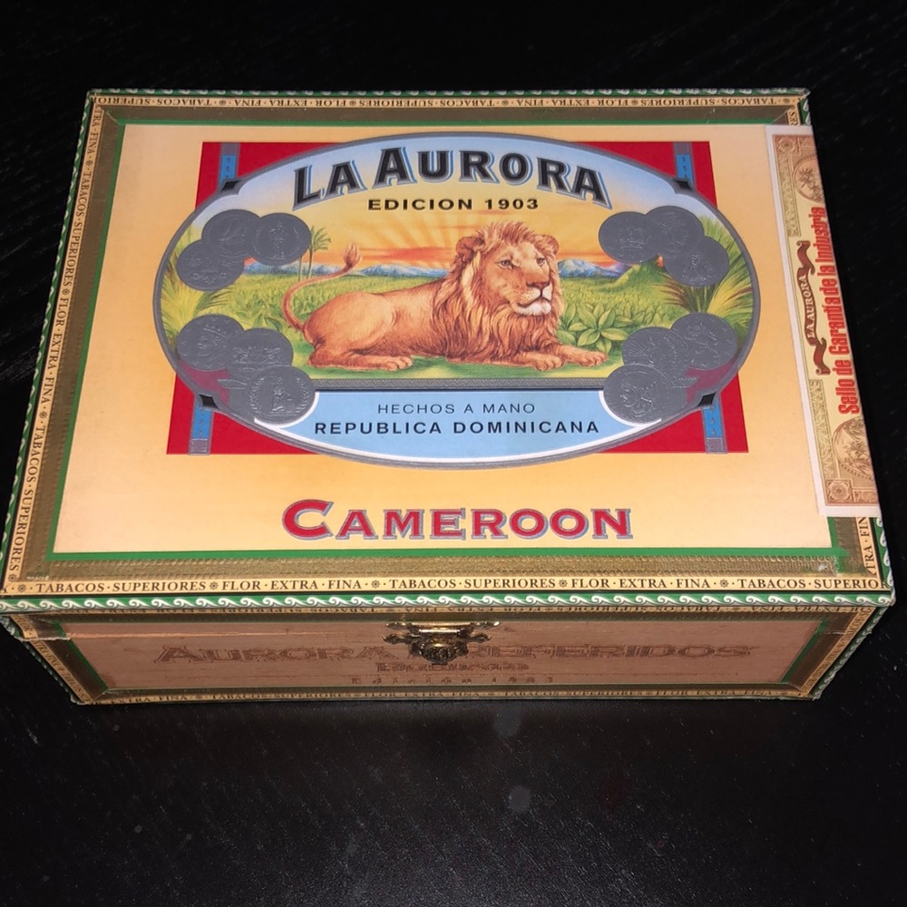 Vintage cigar box